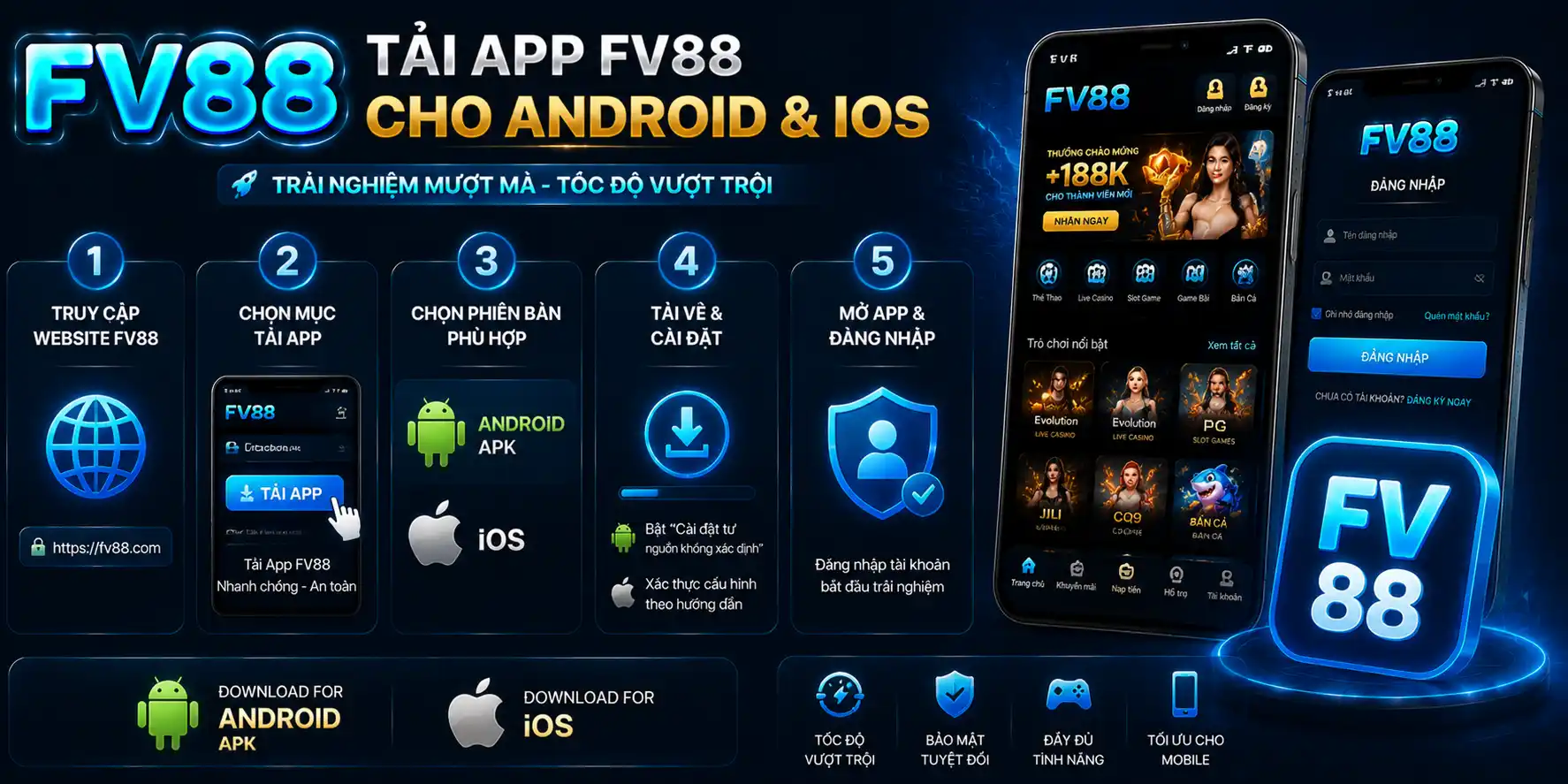 FV88 10 Tải app FV88 - Giải trí mọi nơi