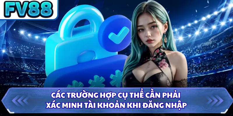 Đăng Nhập FV88 4 Các trường hợp cụ thể cần phải xác minh tài khoản khi đăng nhập