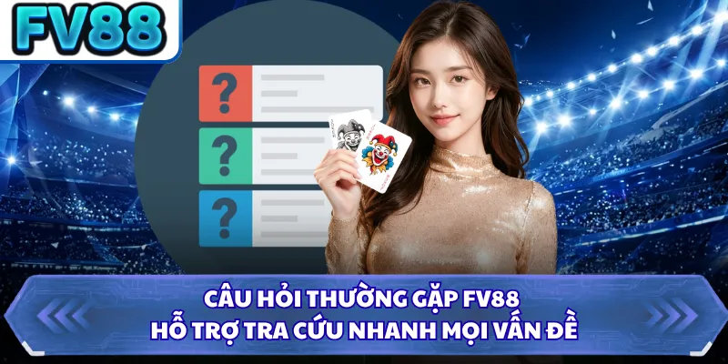 Câu hỏi thường gặp FV88 hỗ trợ tra cứu nhanh mọi vấn đề