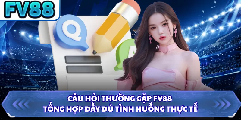 Câu hỏi thường gặp FV88 tổng hợp đầy đủ tình huống thực tế