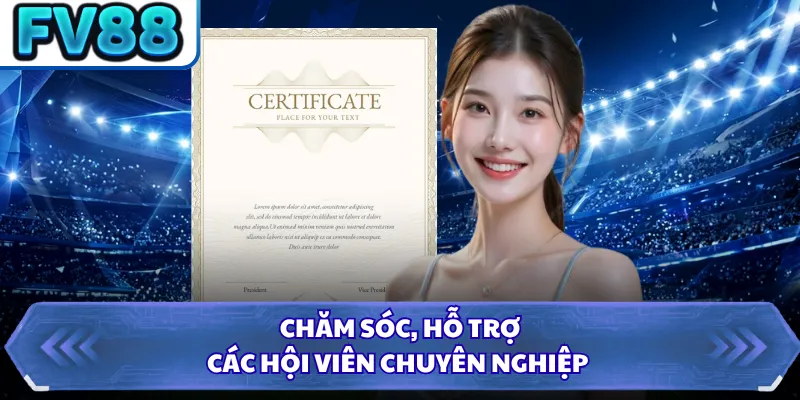 Giấy Phép Hoạt Động FV88 4 Chăm sóc, hỗ trợ các hội viên chuyên nghiệp