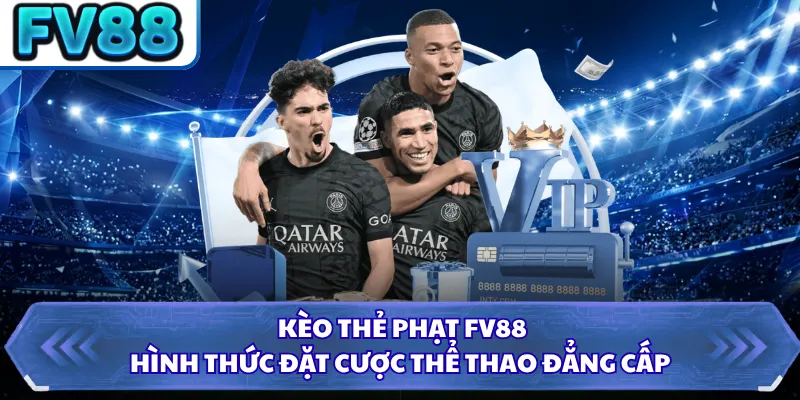 Kèo Thẻ Phạt FV88 - Hình Thức Đặt Cược Thể Thao Đẳng Cấp