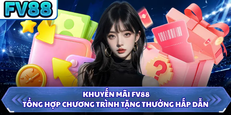 Khuyến mãi FV88 phong phú với khoản tiền thưởng hấp dẫn
