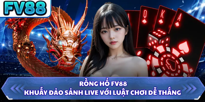 Rồng Hổ FV88 - Khuấy Đảo Sảnh Live Với Luật Chơi Dễ Thắng