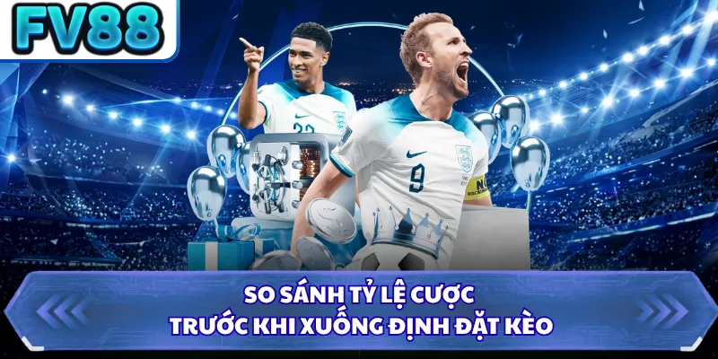 Kèo Châu Âu FV88 - Kinh Nghiệm Giúp Chọn Cửa Sáng Giá Nhất 4 So sánh tỷ lệ cược trước khi xuống định đặt kèo